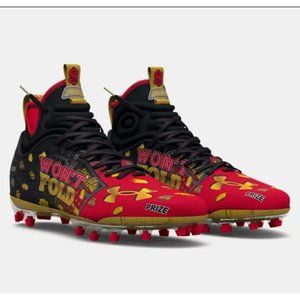 UA Under Armour Spotlight MC LE  'JACKPOT' Football Cleats Men’s Size 9.5 RARE